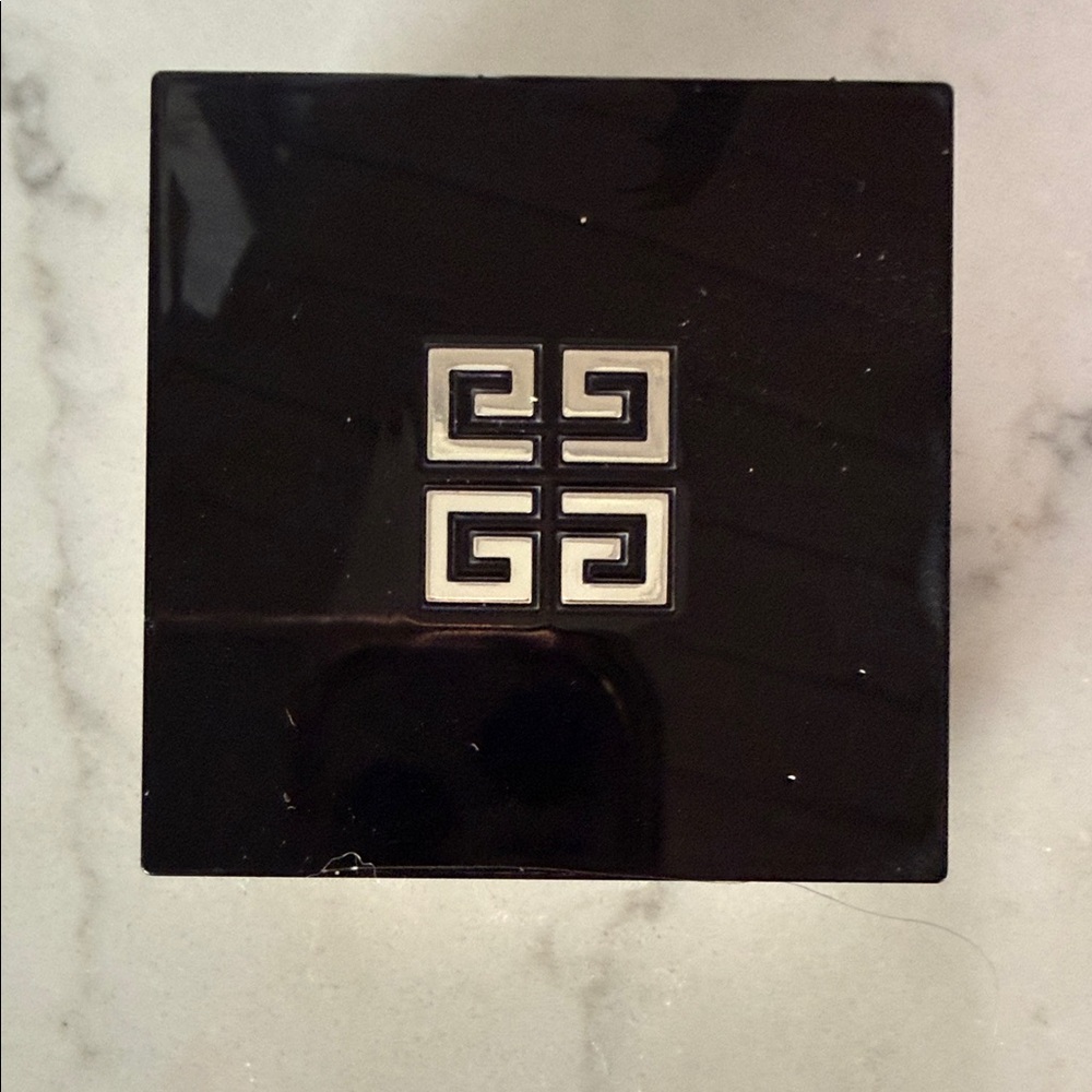 Givenchy Black and Silver Compact
